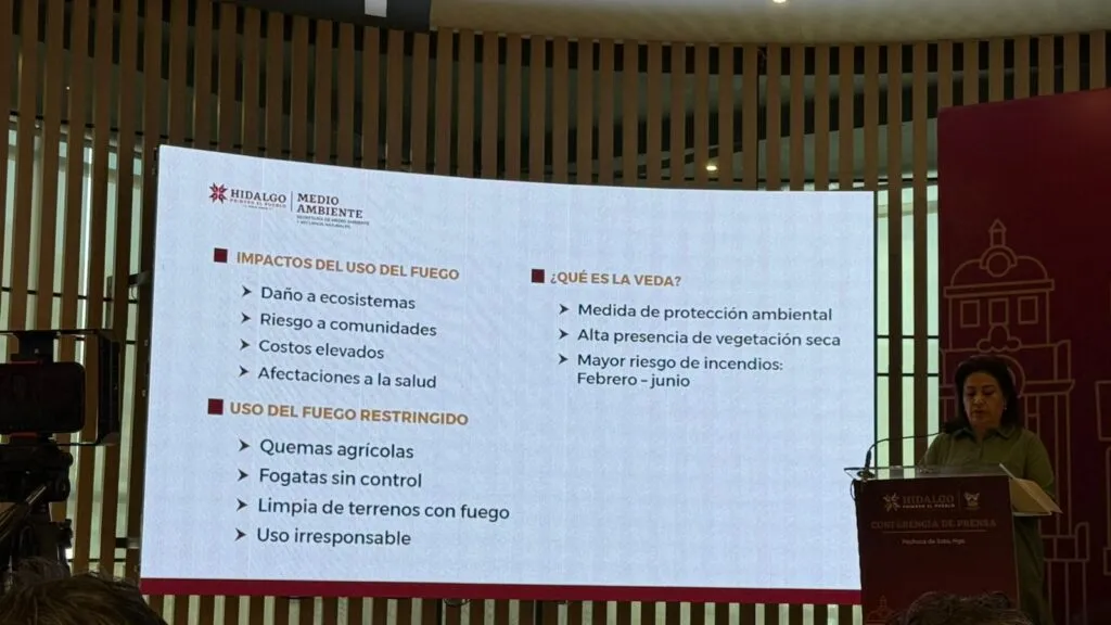 Hidalgo, segundo lugar nacional en incendios forestales en 2026