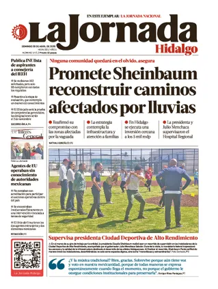 La Jornada Hidalgo | 26 de abril de 2026
