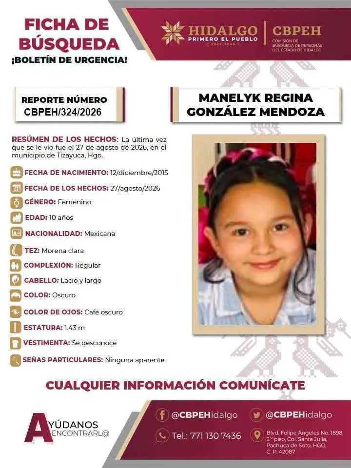 Intensifican búsqueda de familia desaparecida en Tizayuca; llevan 10 días sin ser localizados