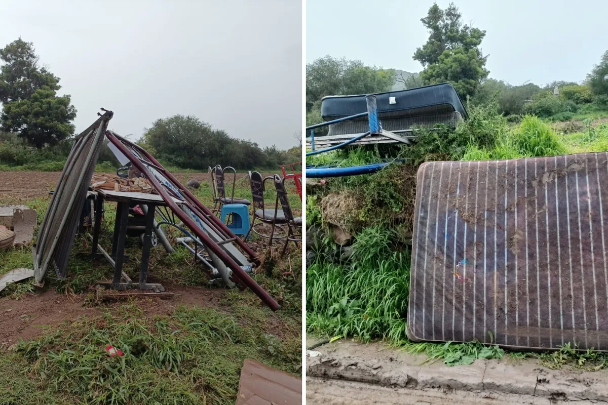 Afectaciones por inundación en Tezontepec de Aldama dejan más de 200 damnificados