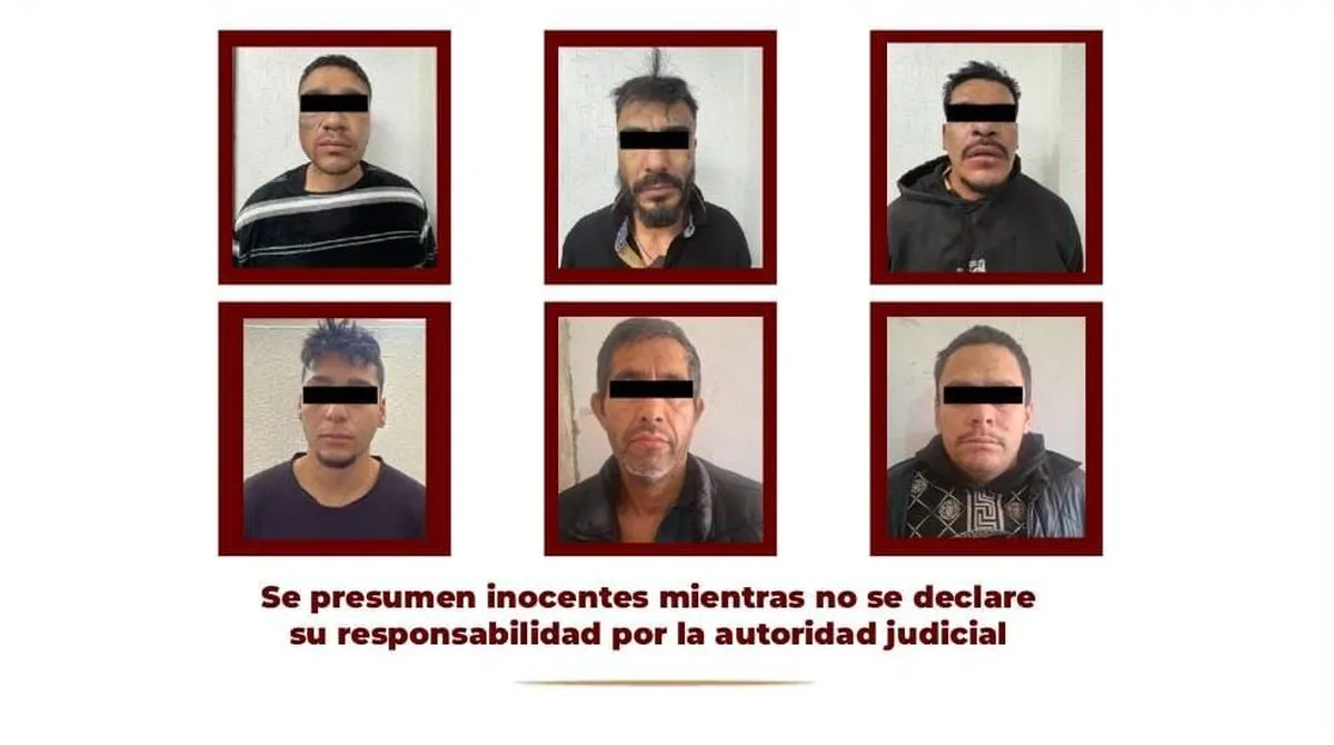 Mixquiahuala: detienen a seis personas con armas y drogas durante operativo de la PGJEH