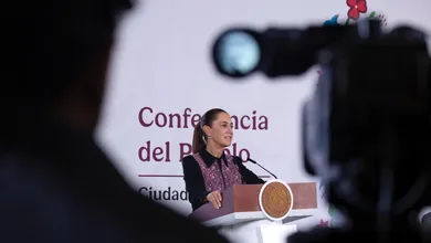 La presidenta respondió a cuestionamientos sobre las madres buscadoras tras la visita del Pato Merlín a Palacio Nacional.