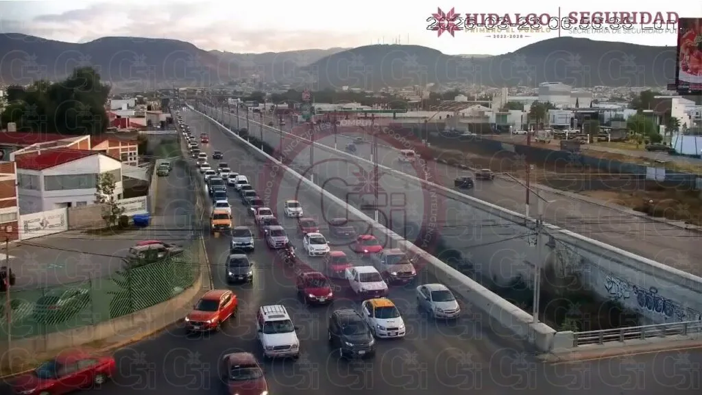 ¿Tráfico en la México-Pachuca? Así está el tráfico