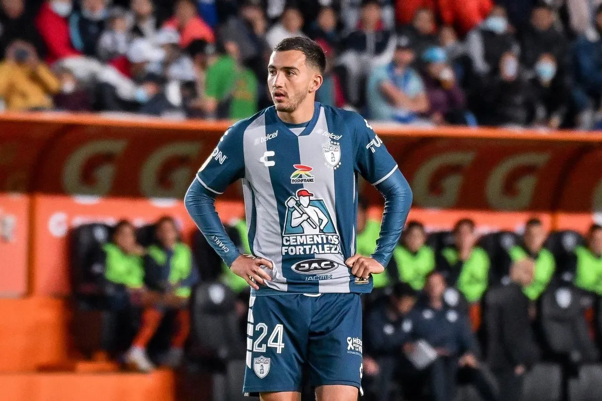 Foto de Luis Chávez, jugador de los Tuzos del Pachuca.