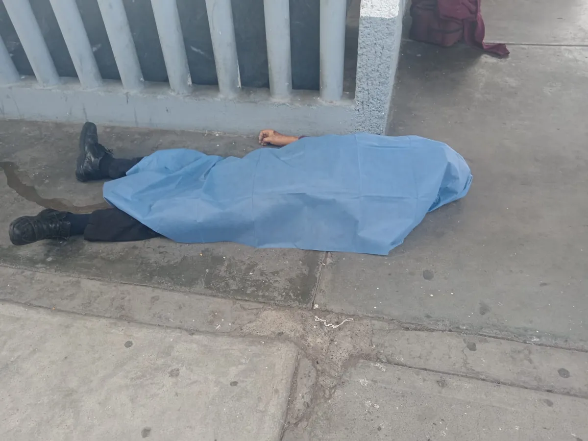 fallece hombre en la central de Tulancingo