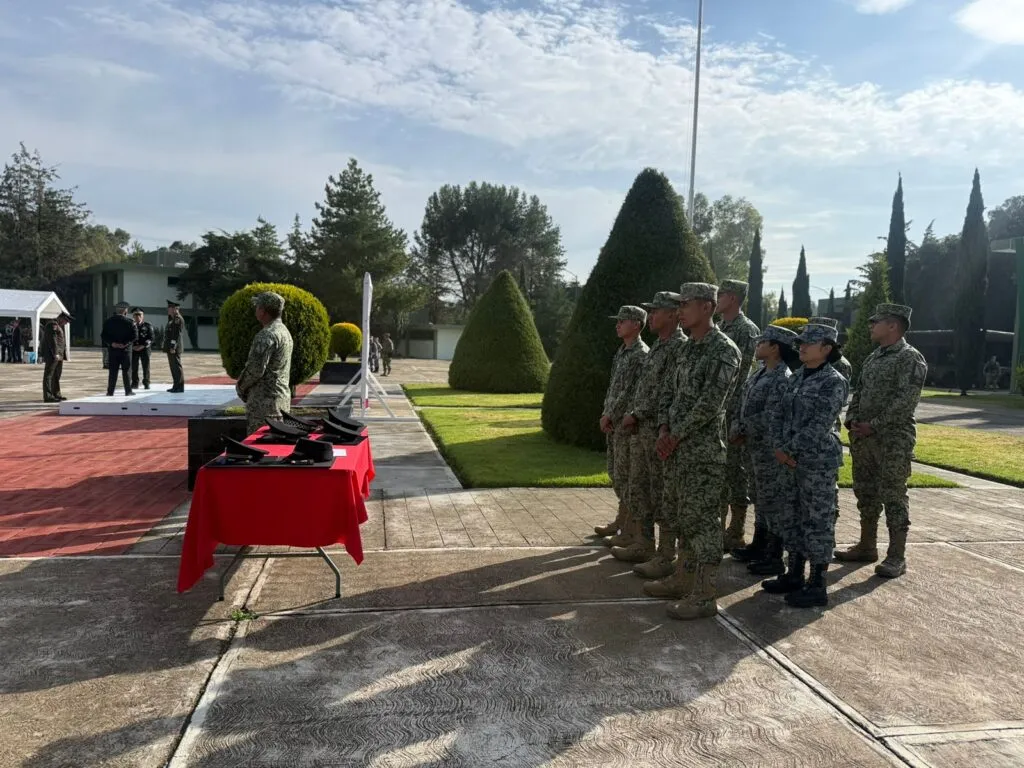 Cuatro militares ascienden tras superar exigentes evaluaciones en Hidalgo