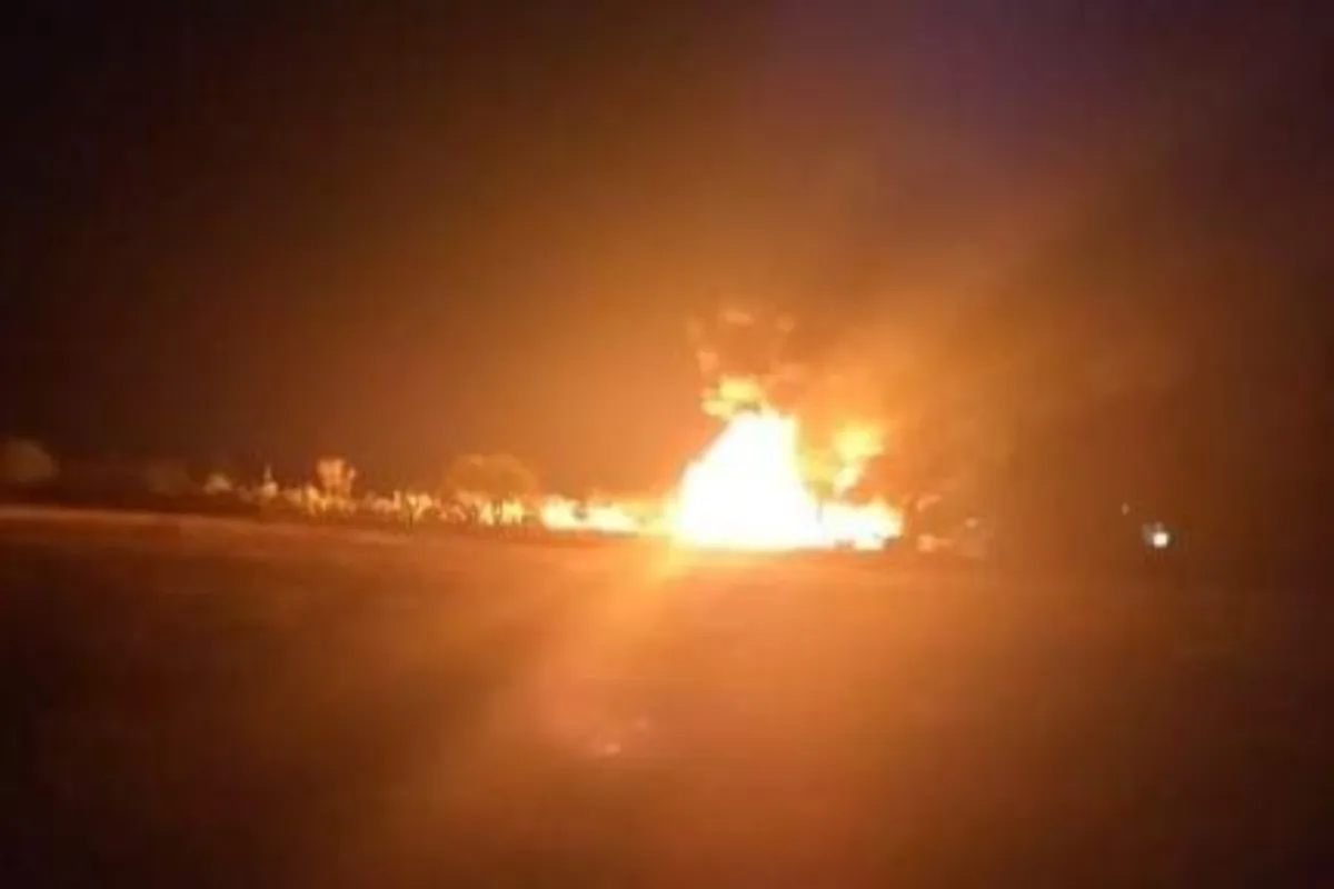 Camión que transportaba hidrocarburo explota en comunidad de Tula