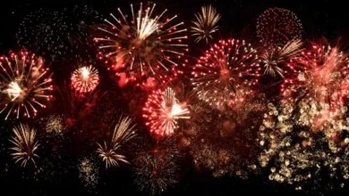 Fuegos artificiales por fiestas patrias en México