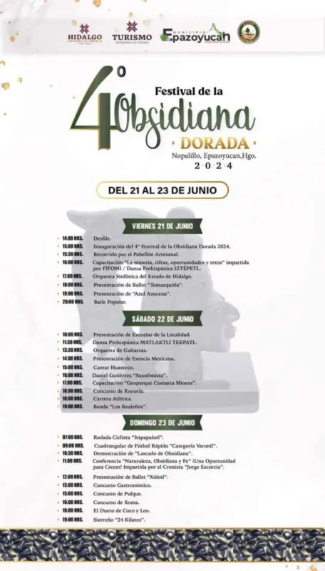 Festival de la Obsidiana Dorada 2024: ¿dónde y cuándo se realizará? Te contamos