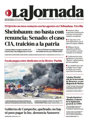 La Jornada | 29 de abril de 2026