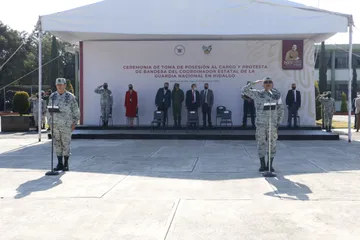Cambian mando estatal de Guardia Nacional en Hidalgo