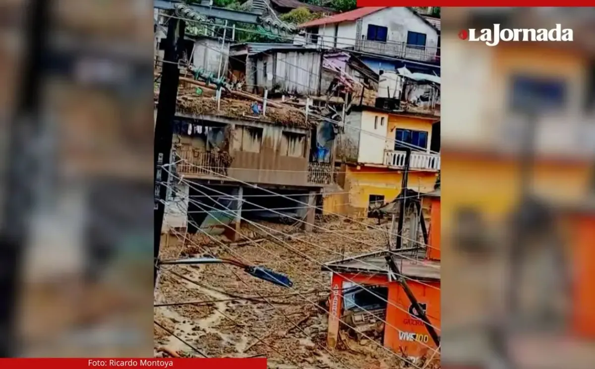 Daños por lluvias en Hidalgo