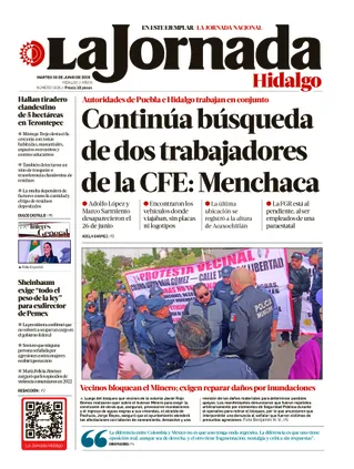 La Jornada Hidalgo | 30 de junio de 2026