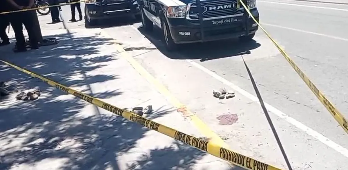 Reportan balacera frente a preescolar en Tepeji