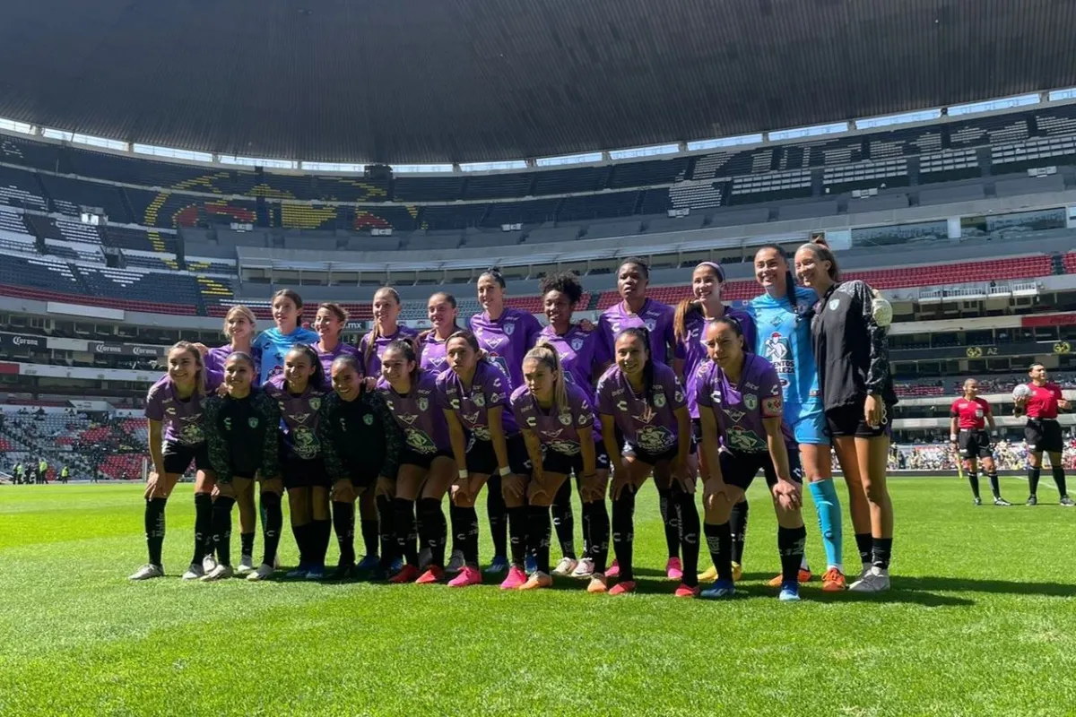 Foto de las Tuzas del Pachuca, que ya conocen su calendario para el Clausura 2024.