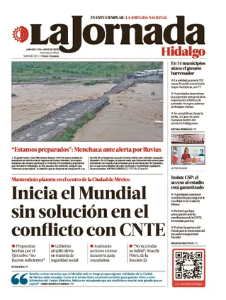 La Jornada Hidalgo | 11 de junio de 2026