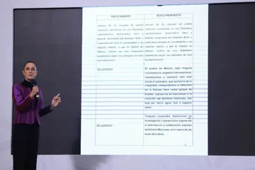 Sheinbaum envía al Congreso iniciativa sobre soberanía e injerencismo