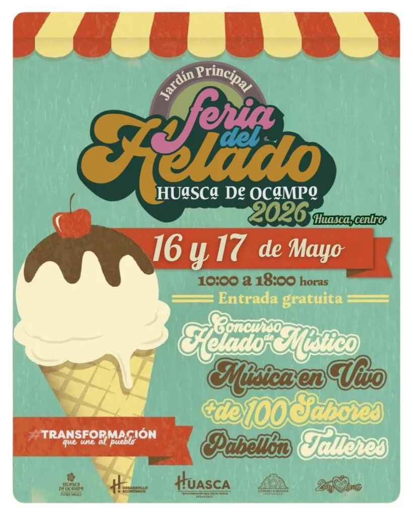 Huasca realizará su primera Feria del Helado Artesanal con concurso del “Helado Místico”