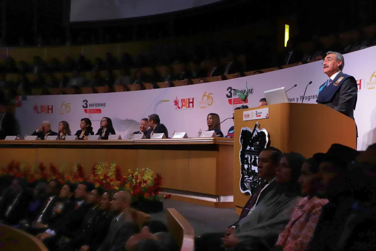 UAEH suma tres años sin observaciones de la ASF; destaca rector en su Tercer Informe
