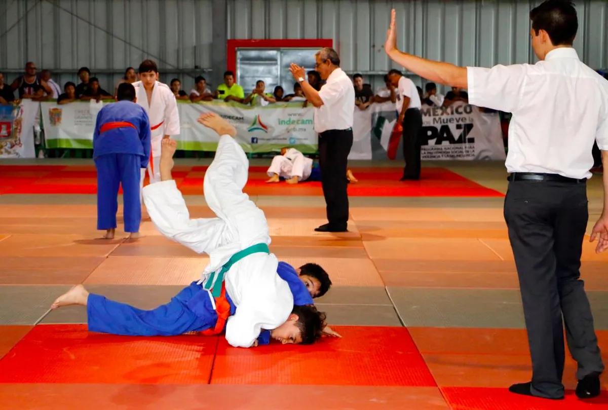 Hidalgo hace campamento de judo en Nuevo León