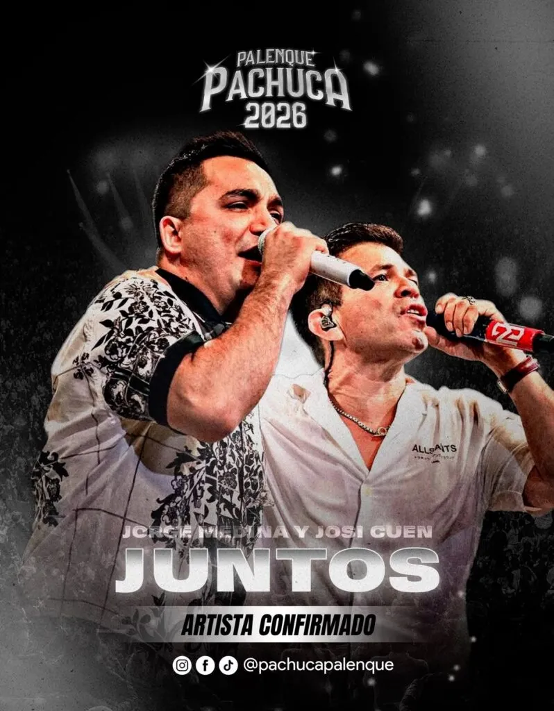 ¡Invitados de lujo! Palenque de Pachuca 2026 confirma al tercer artista para el cartel
