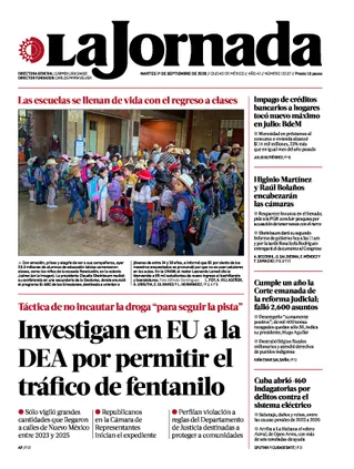 La Jornada | 01 de septiembre de 2026