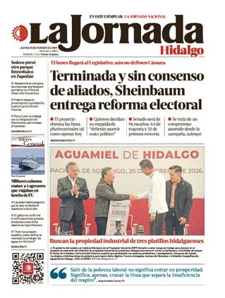 La Jornada Hidalgo | 26 de febrero de 2026