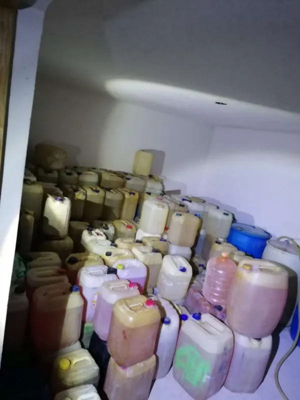 En operativos sorpresa, aseguran 38 mil litros de hidrocarburo robado en Tula