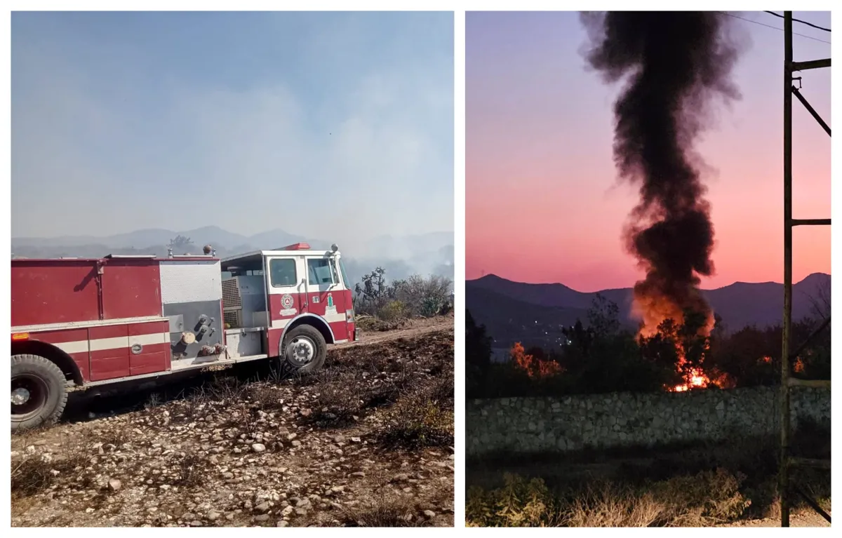 Cuatro incendios forestales afectan al Valle del Mezquital; dos continúan activos