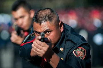 Policía Bancaria evita robo de transporte en autopista Arco Norte