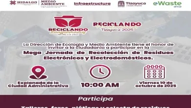 Mega Jornada de Recolección de Residuos Electrónicos em Tizayuca