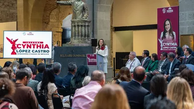Morena cerraron filas en torno a la senadora Cynthia López Castro