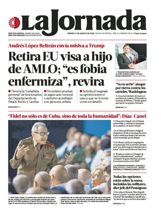 La Jornada | 14 de agosto de 2026