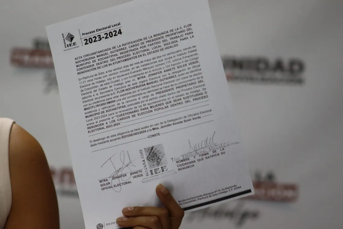 Elecciones Hidalgo: declina candidata del PT por Xochiatipan, acusa secuestro del partido