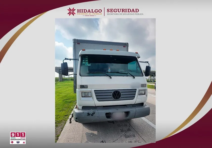 Rescatan a chofer secuestrado y recuperan camión robado en operativo en el Arco Norte