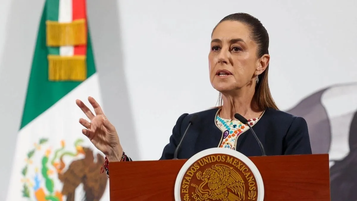 Claudia Sheinbaum Pardo, presidenta de México.