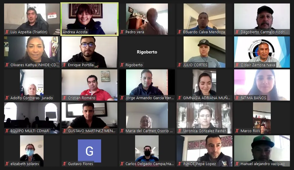 Hidalgo se prepara rumbo a Juegos Nacionales CONADE 2022