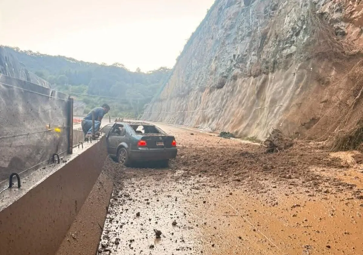 derrumbe Huasca-Real del Monte
