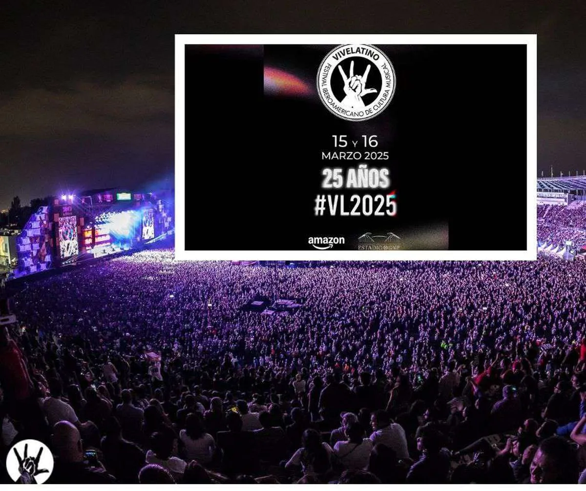Vive Latino anuncia el cartel oficial con el que celebra 25 años de música
