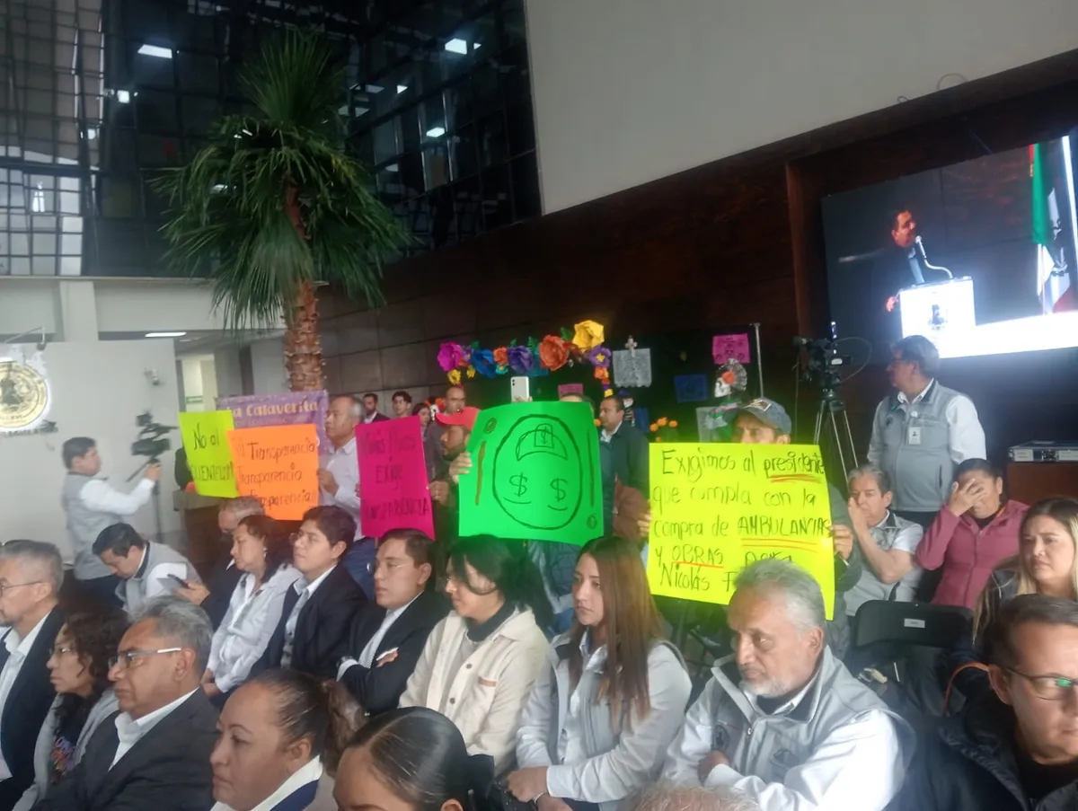 Manifestación Nicolás Flores