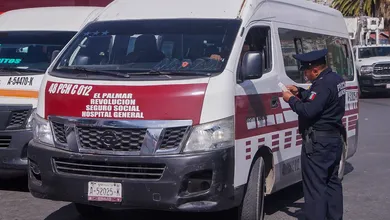 operativos de transporte publico Pachuca