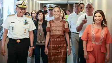 Sheinbaum inaugura primera fase de la modernización del Aeropuerto Internacional de la Ciudad de México