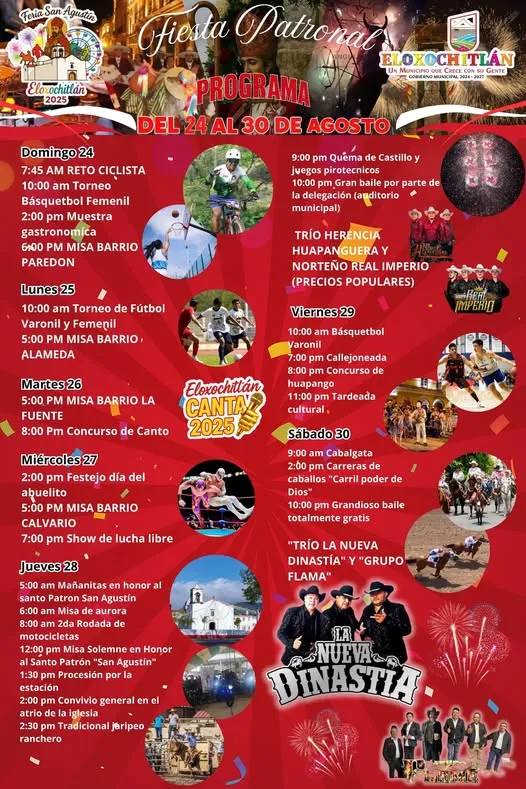 Feria Eloxochitlán 2025: consultas las actividades y el programa COMPLETO