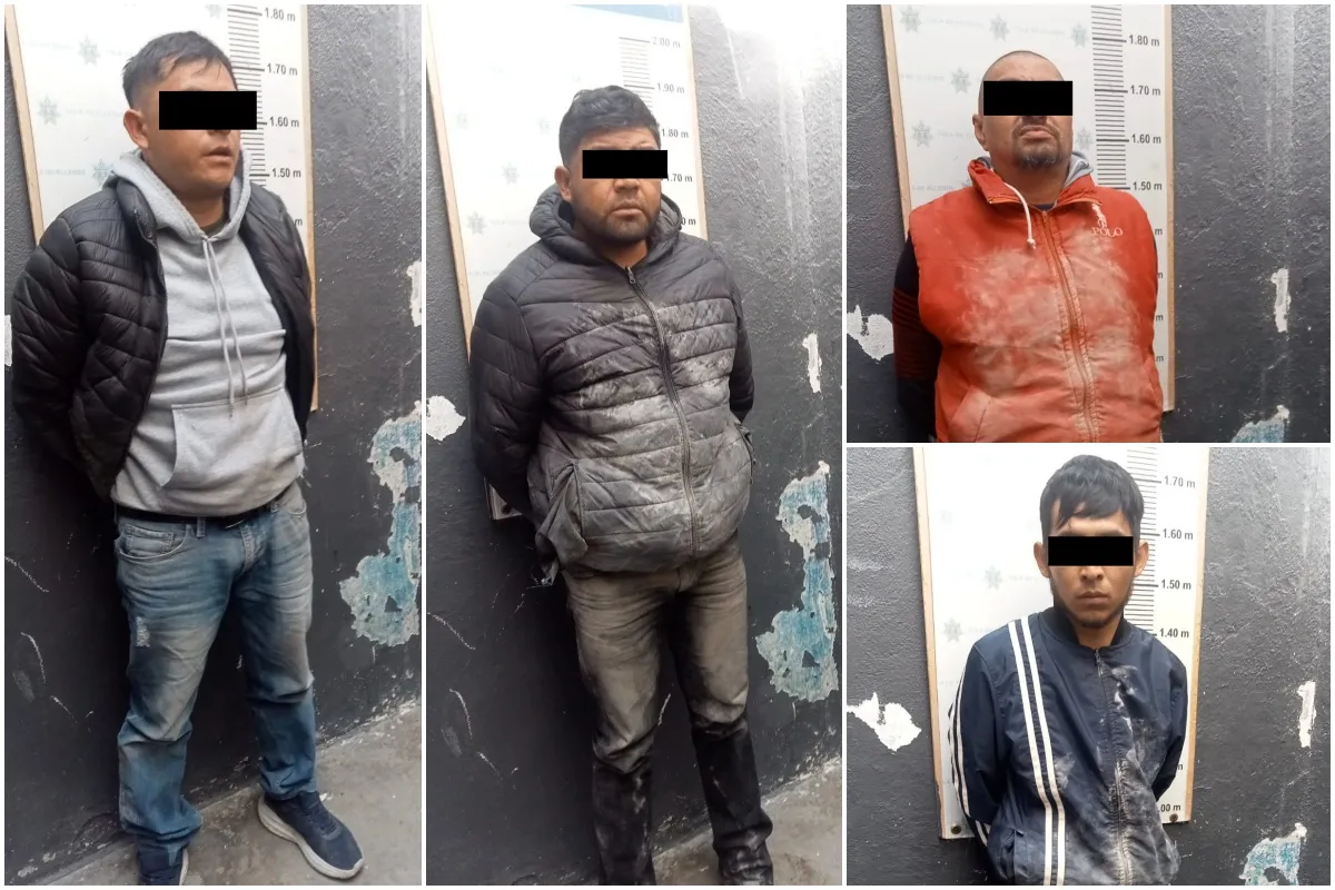 Tlaxcoapan: caen 11 presuntos huachicoleros; aseguran ‘huachitúnel’