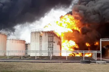 Ucrania lanzó misil a depósito de gasolina, acusa Moscú