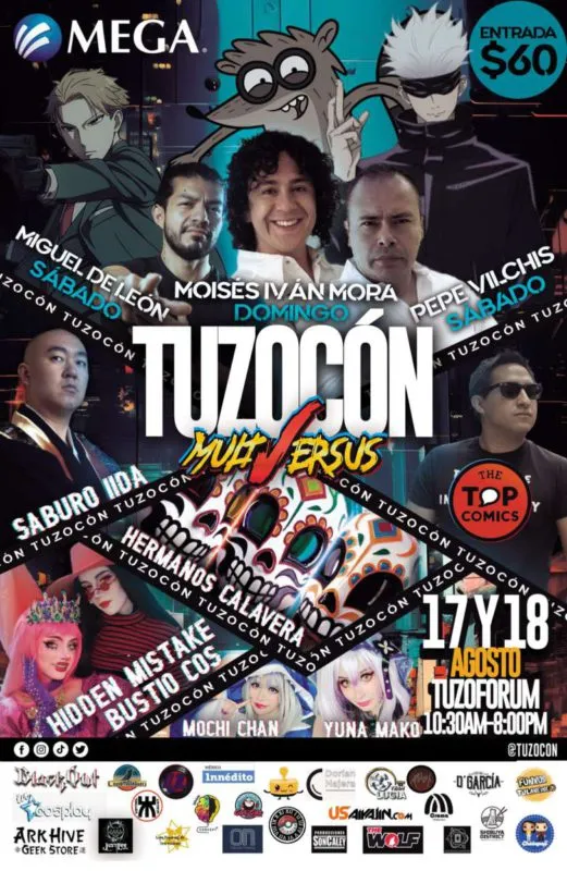 Expo Tuzocón 2024: checa los invitados y actividades