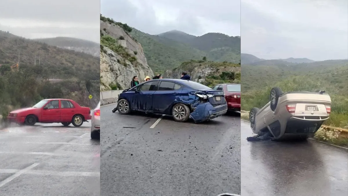 Múltiples accidentes en el Corredor de la Montaña