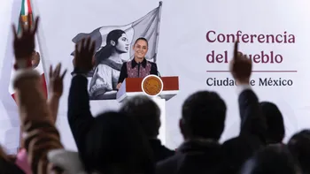 La presidenta respondió a cuestionamientos sobre las madres buscadoras tras la visita del Pato Merlín a Palacio Nacional.