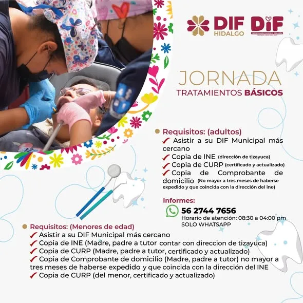 Tizayuca ofrece tratamientos odontológicos gratuitos para prevenir enfermedades bucales y promover bienestar social