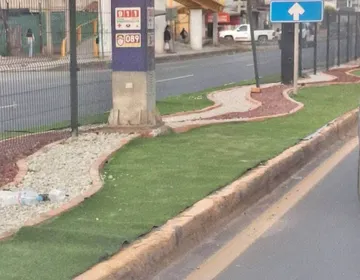 Crece rechazo en Tulancingo por uso de pasto sintético y obra urbana “sin utilidad”